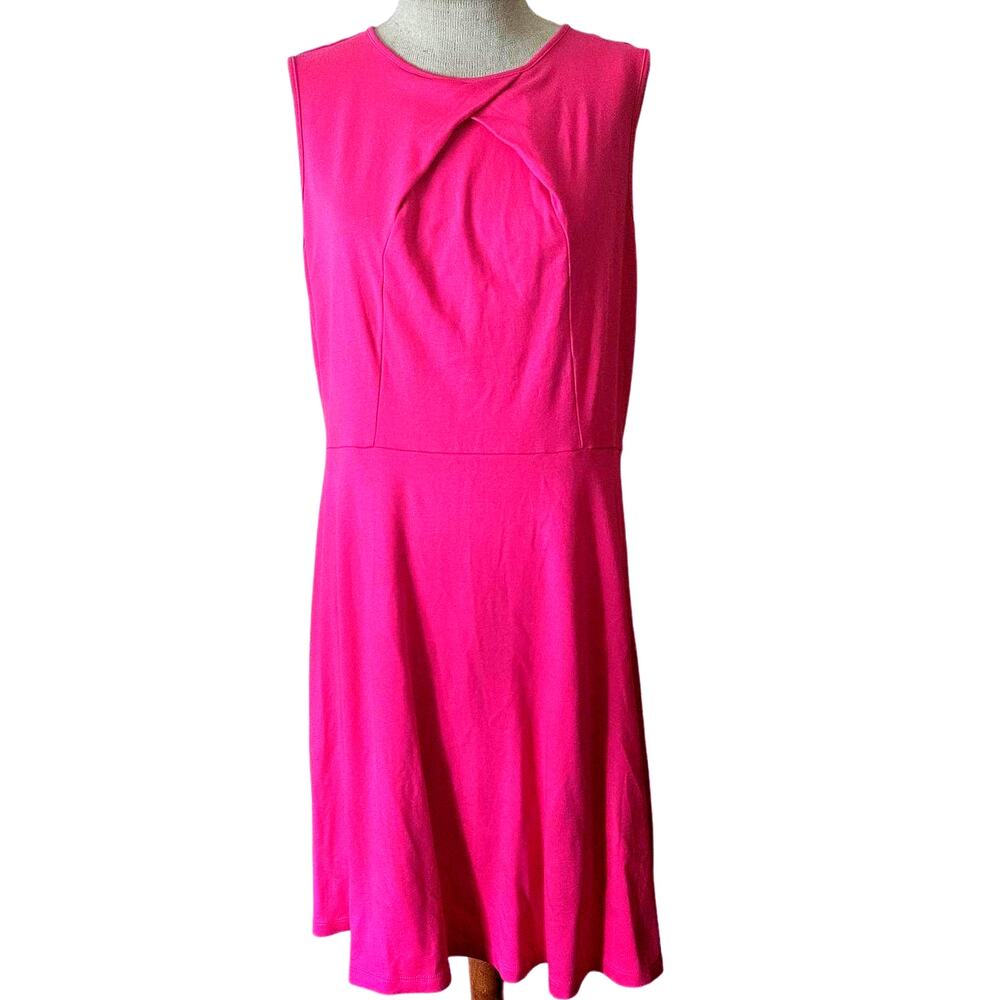Pink Sleeveless Knit Dress Size XL